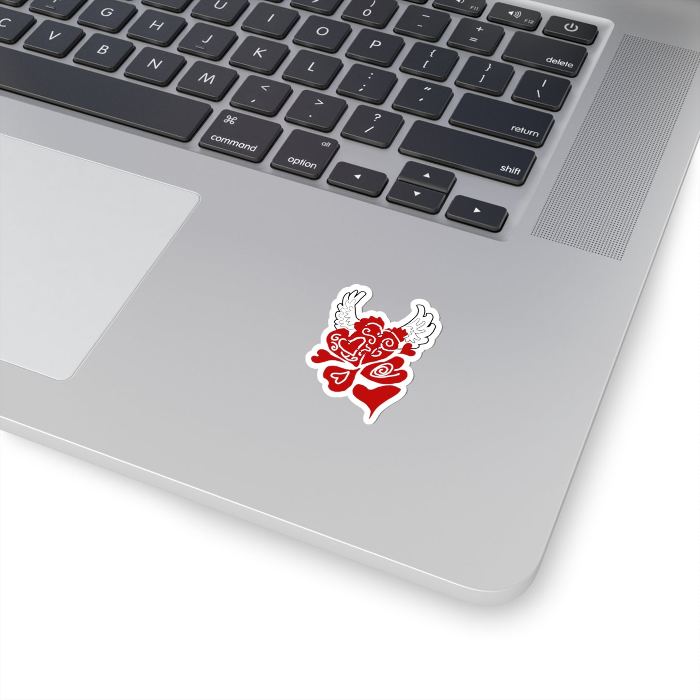 Hearts and Wings Kiss-Cut Stickers