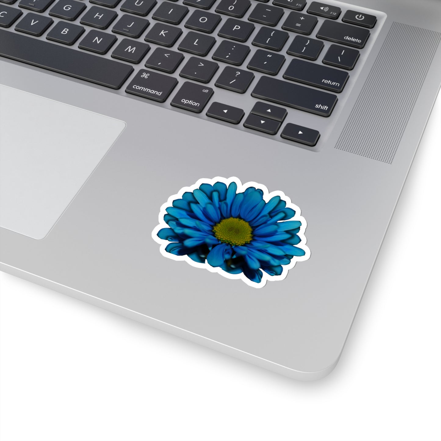 Blue Daisy Kiss-Cut Stickers
