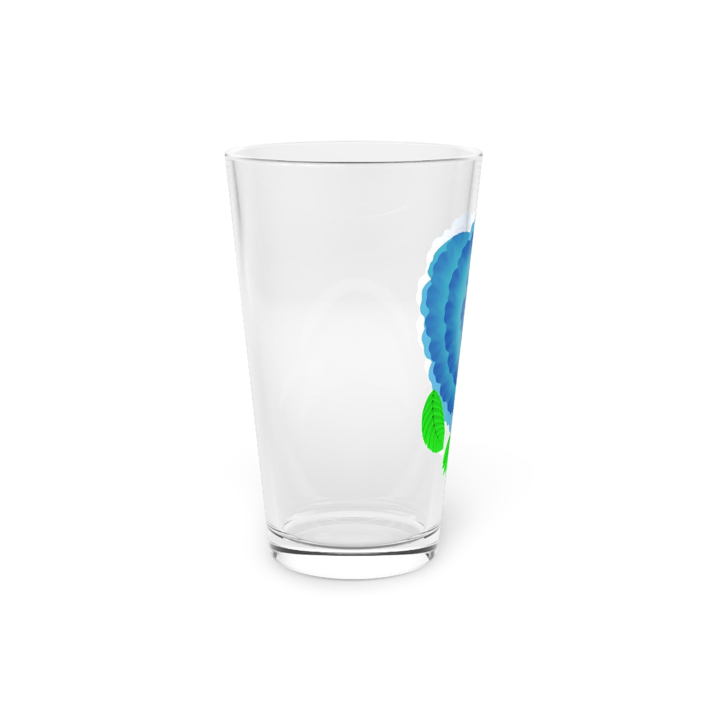 Fantasy Flora No 2 Pint Glass, 16oz