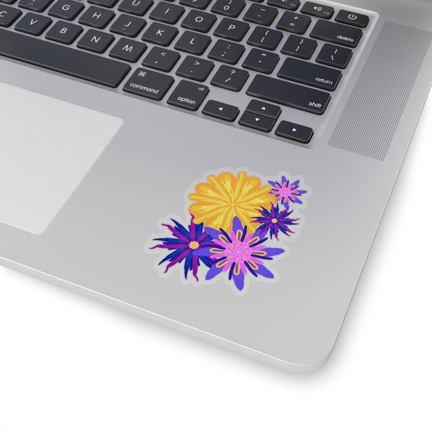 Fanciful Flowers Kiss-Cut Stickers