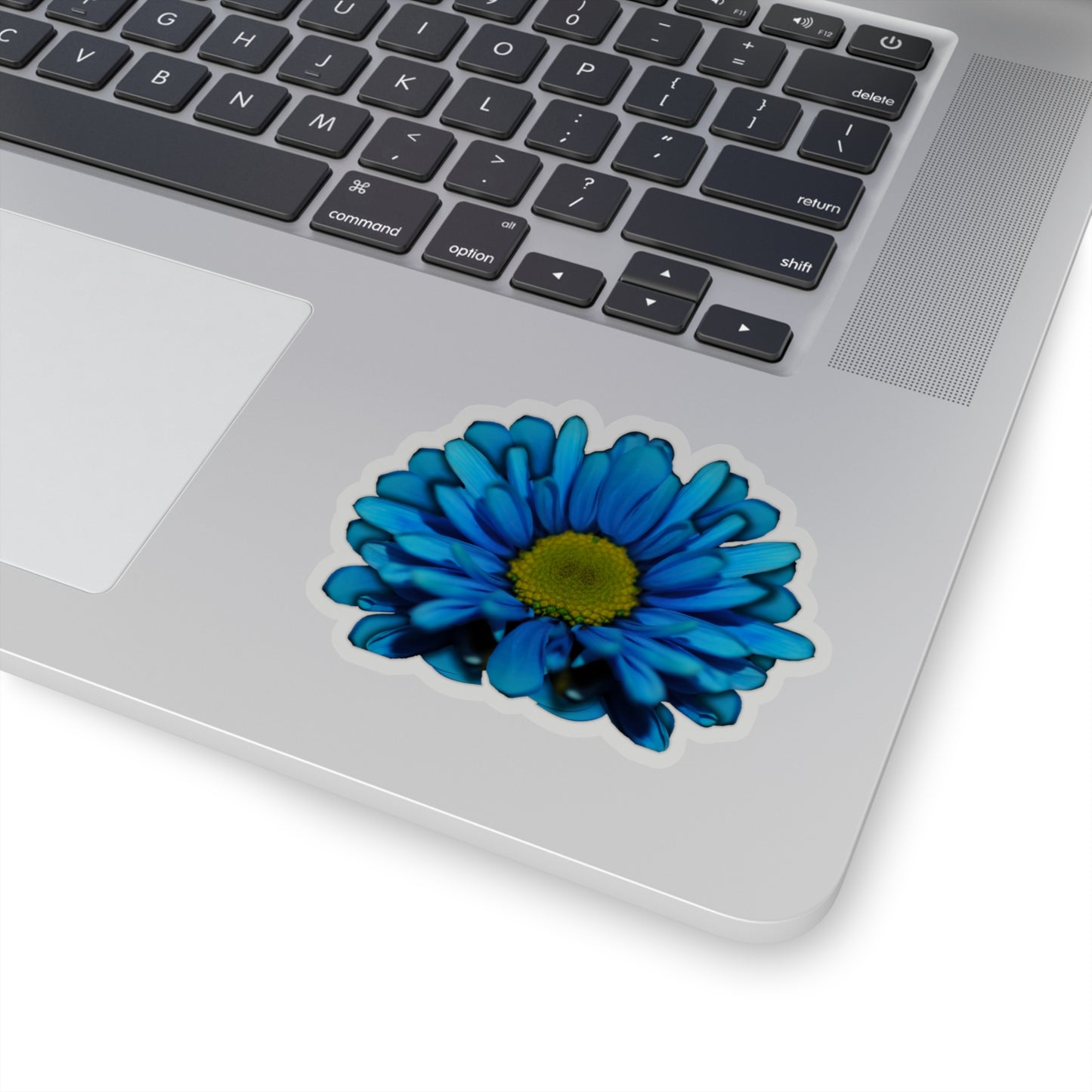 Blue Daisy Kiss-Cut Stickers