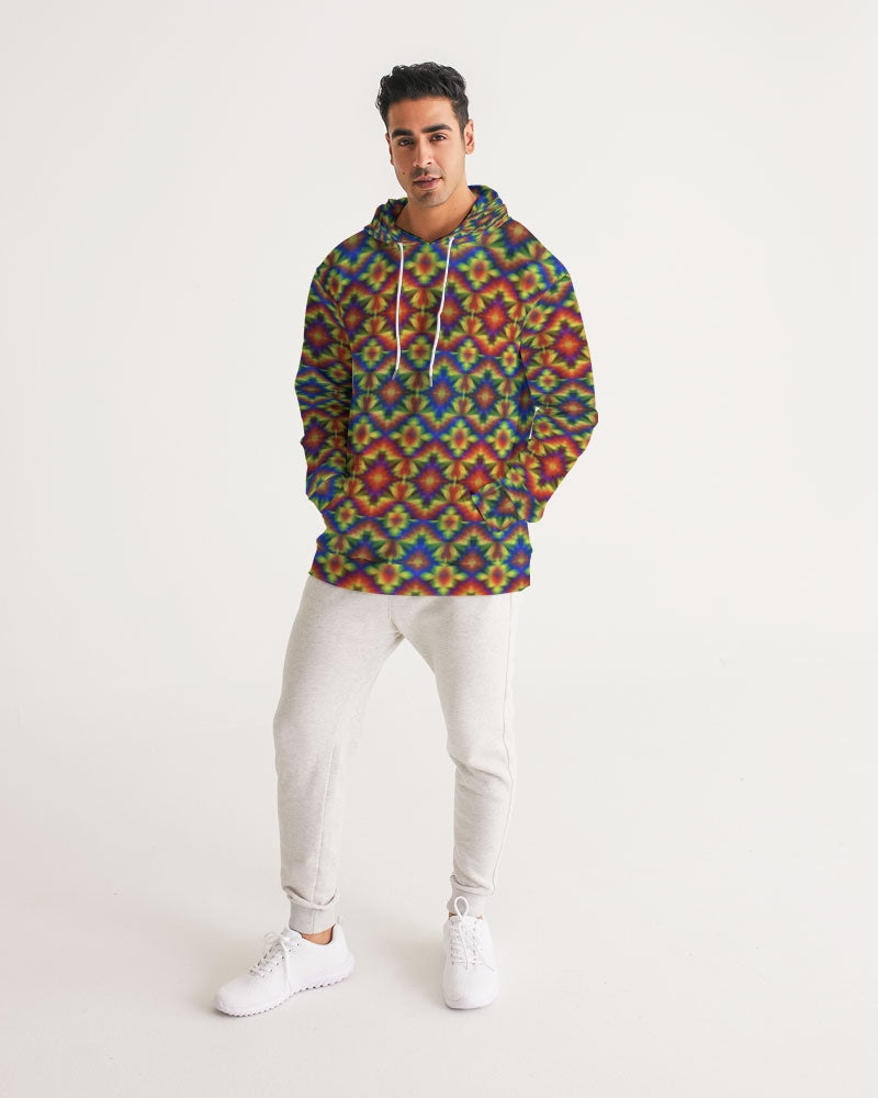 Carnival Kaleidoscope Men's All-Over Print Hoodie
