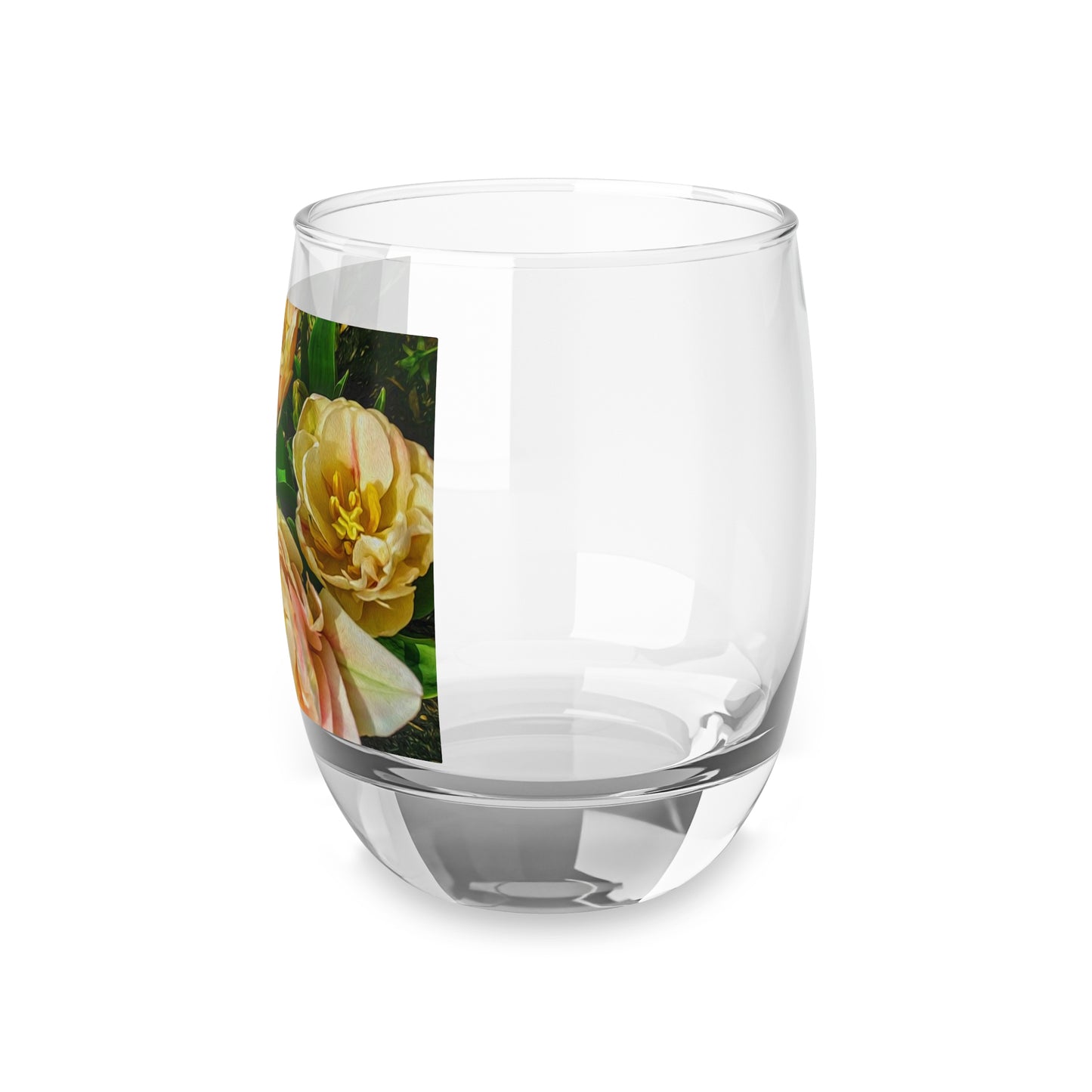 Early Summer Flowers Whiskey Glass