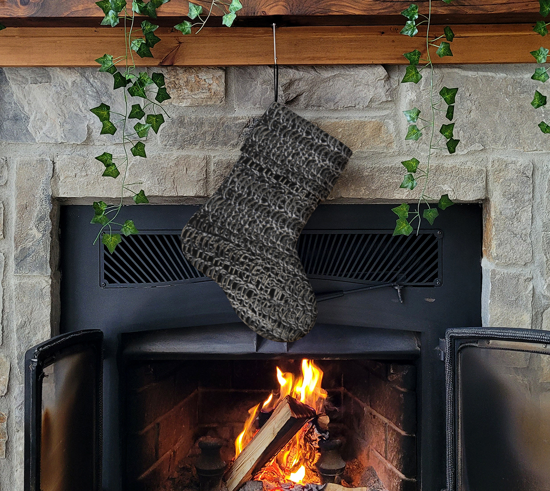 Chainmaille Christmas Stocking