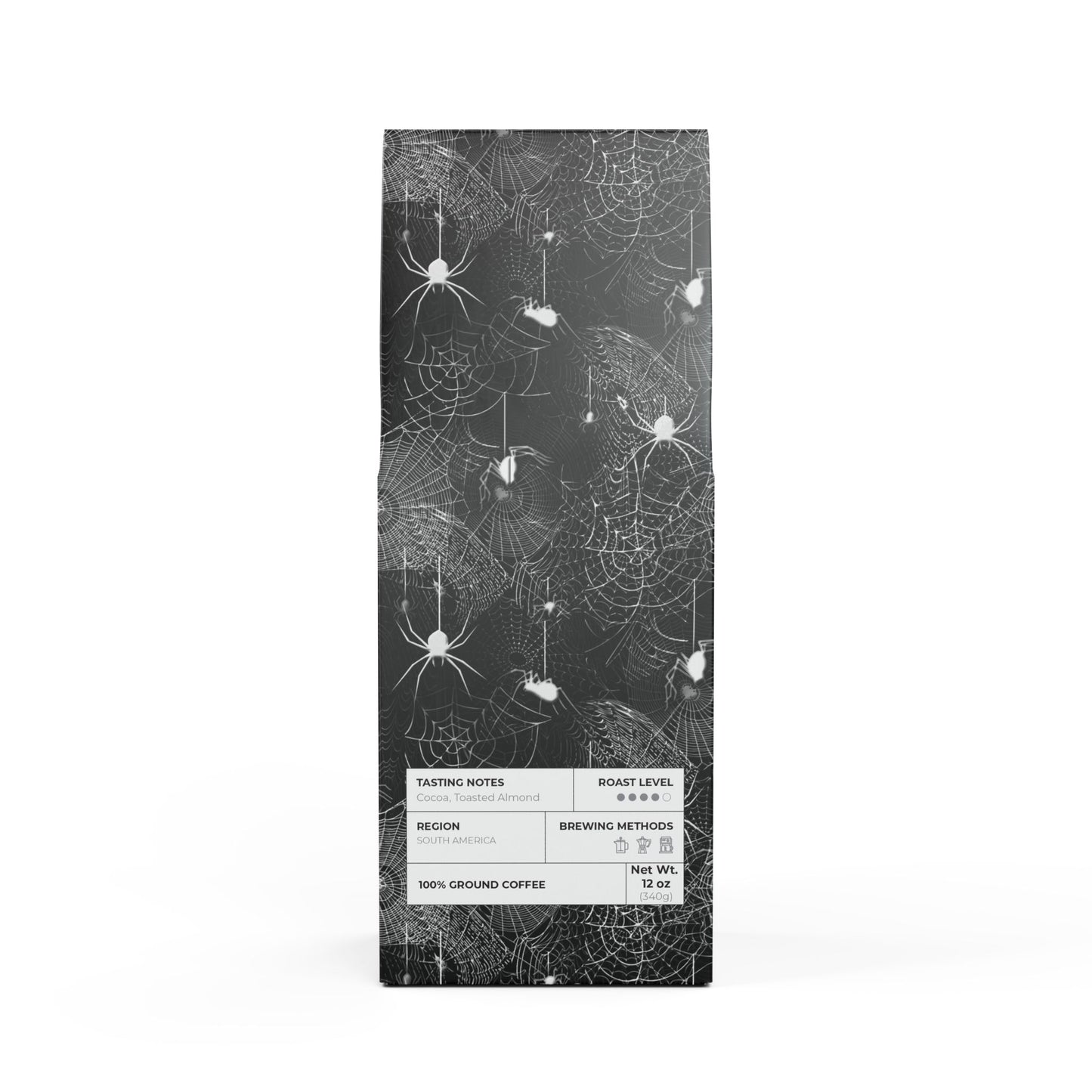 Spider Webs Party Favor Cascades Coffee Blend (Medium-Dark Roast)