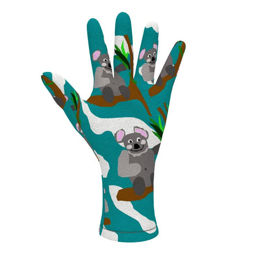Koala Bears Fleece Gloves