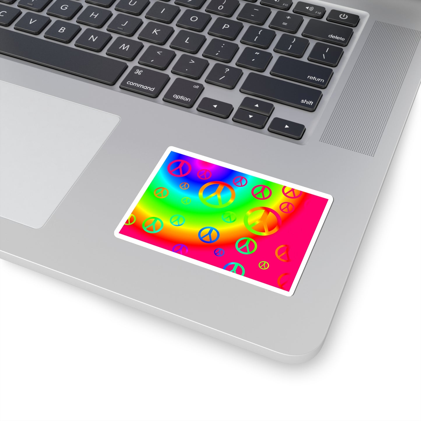 Peace Sign Kiss-Cut Stickers