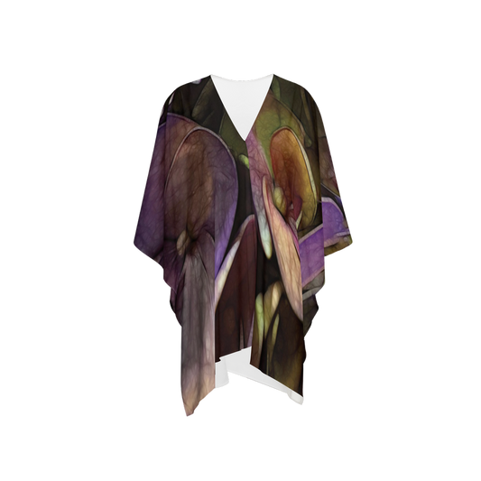 October Flowers 5 Women's Silky-like Wrap-Ultra-Soft and Smooth