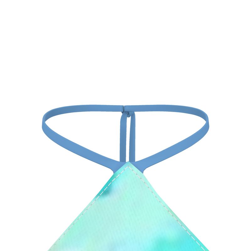 Camo Blue Bandana Top