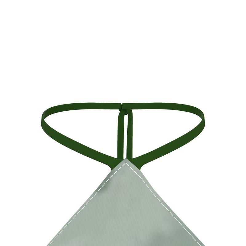Green Camo Bandana Top