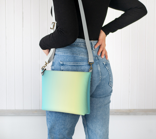 Angel Gradient Vegan Crossbody Purse