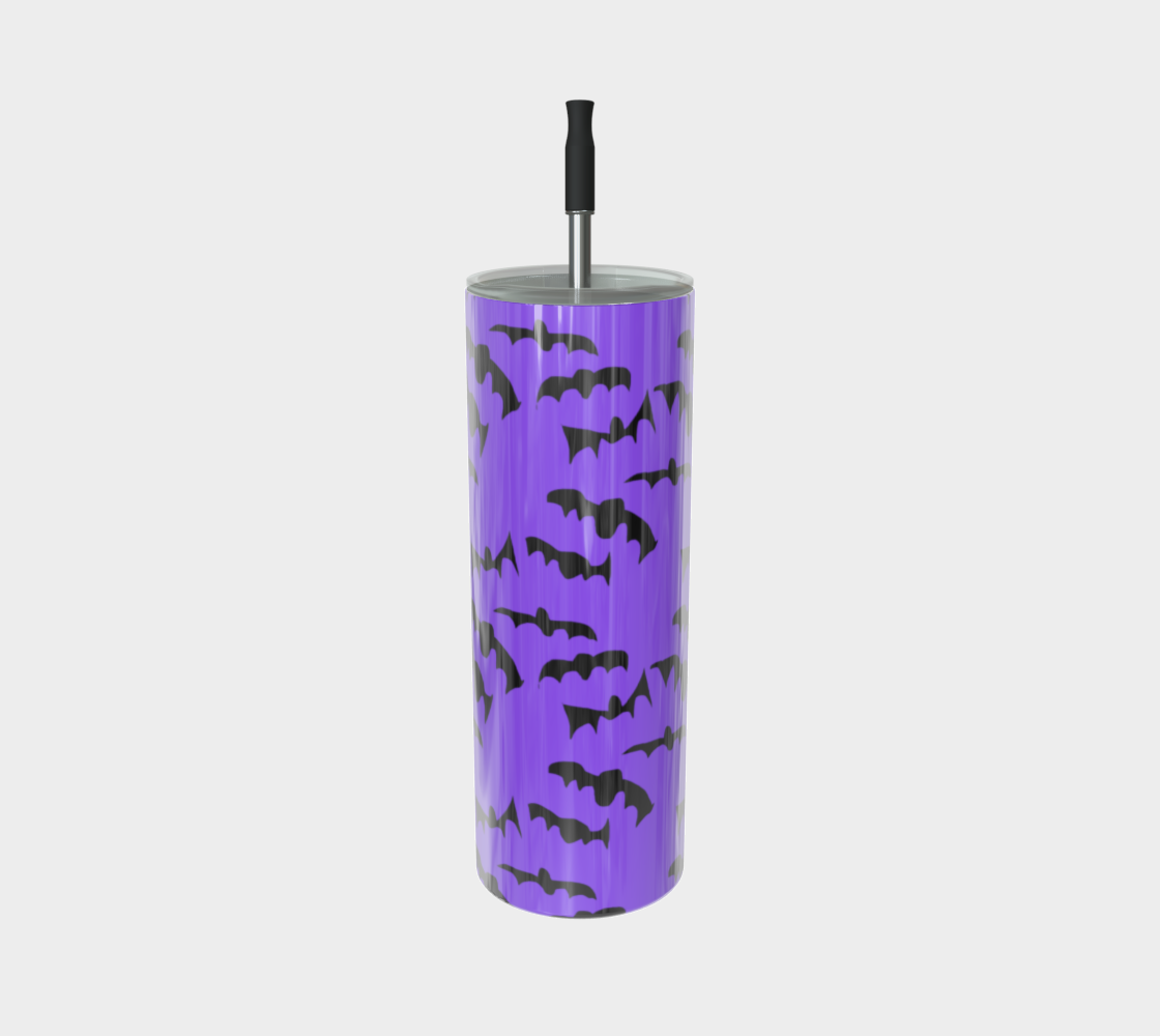 Bats Pattern Stainless Steel Tumbler