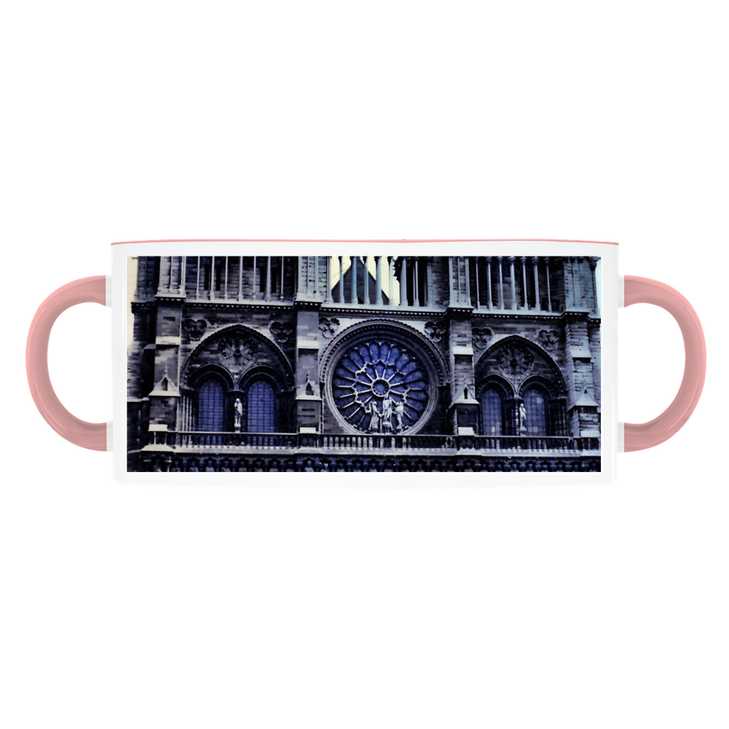 Cathedral Windows Dark Accent Mugs