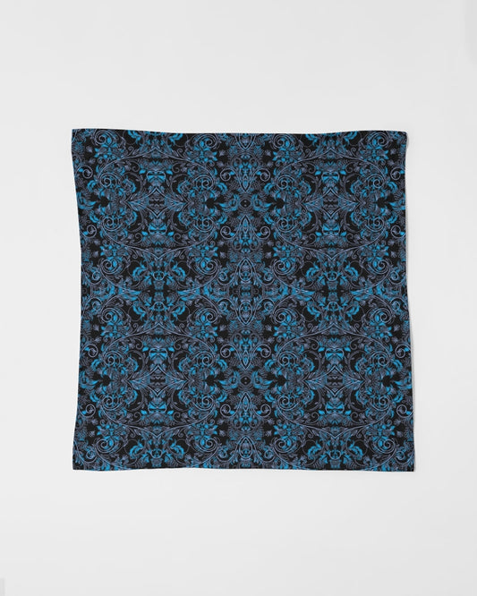 Blue Vines and Lace Bandana Set