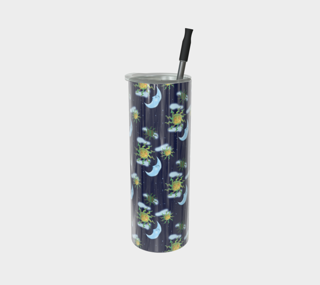 Antique Sun Stainless Steel Tumbler