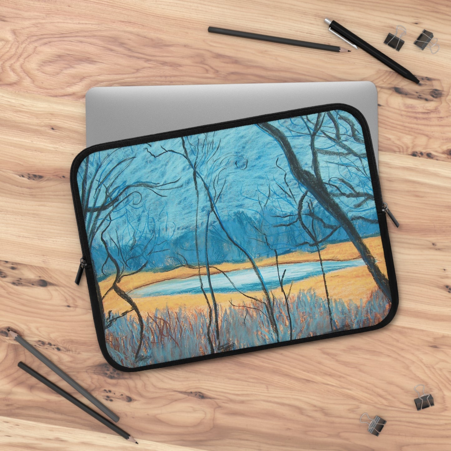 Marsh Lake Pastel Laptop Sleeve