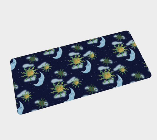 Antique Sun Desk Mat