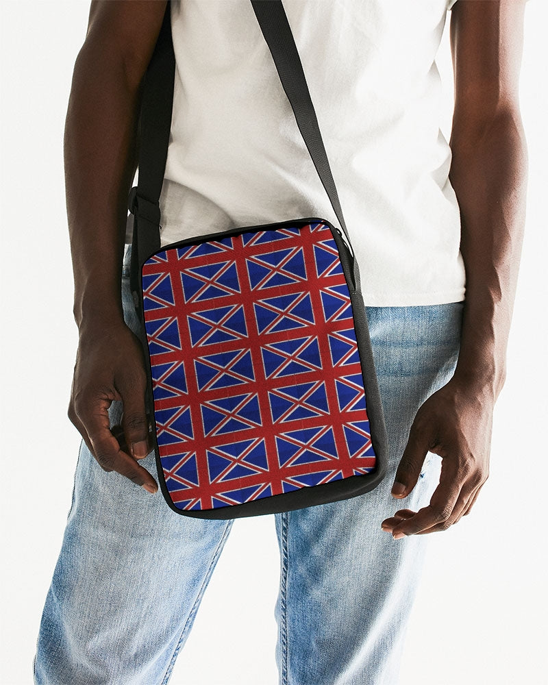 British Flag Pattern Messenger Pouch