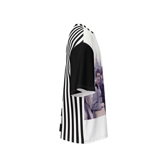 Europe 1967 No 3 Men's Oversized Short-Sleeve T-Shirt-Heavyweight 225g