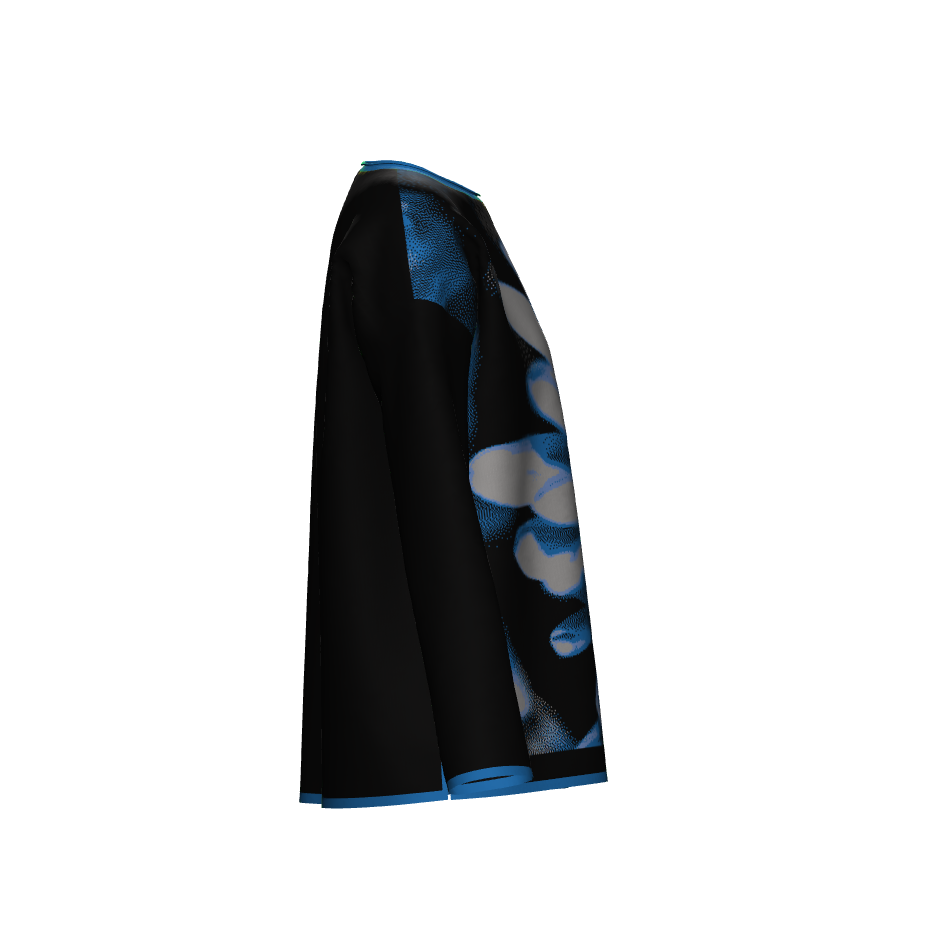 Blue Daisy Sweater
