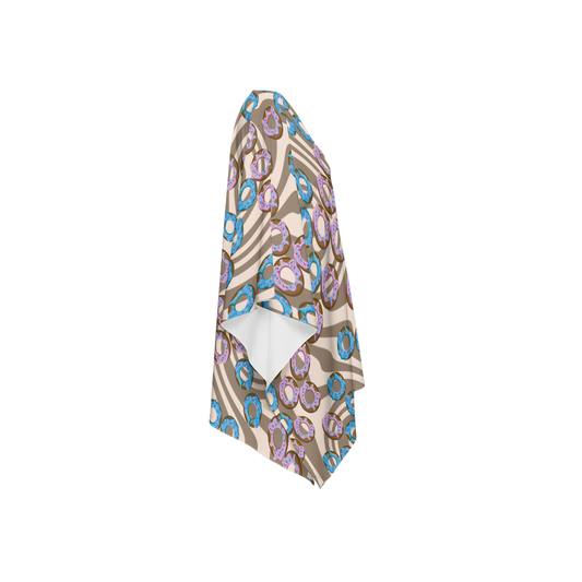 Donuts Coffee Swirl Women's Silky-like Wrap-Ultra-Soft and Smooth