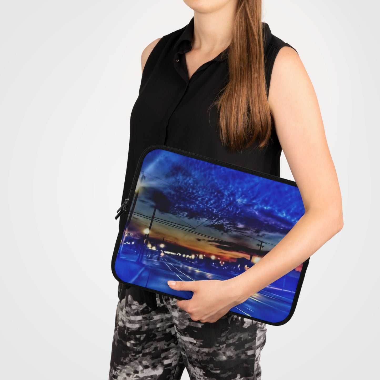 Morning Travel In Kenosha Laptop Sleeve