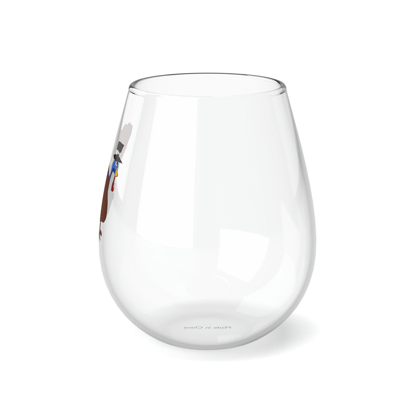 Turkey Day Stemless Wine Glass, 11.75oz