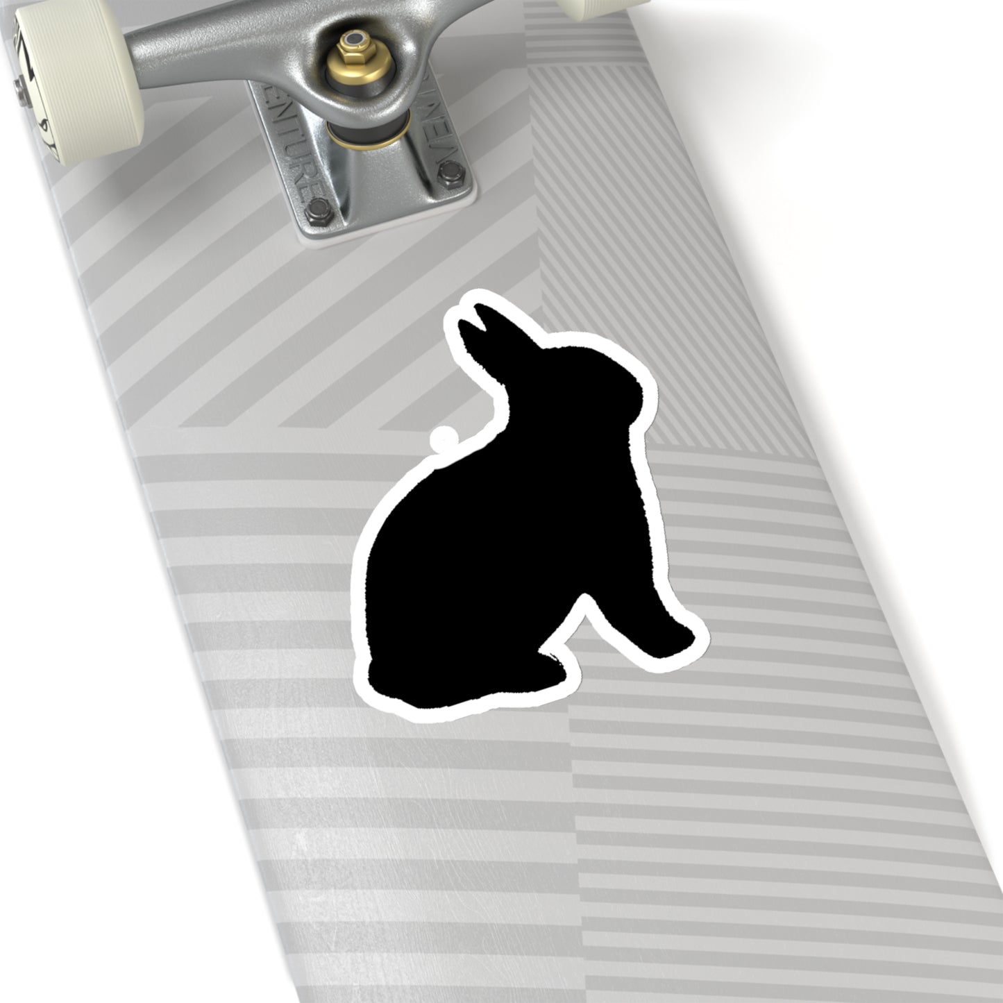 Bunny Silhouette Kiss-Cut Stickers