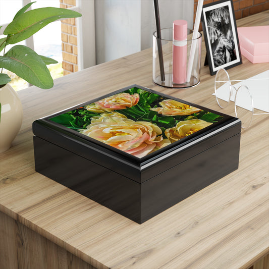 Early Summer Flowers Jewelry Box