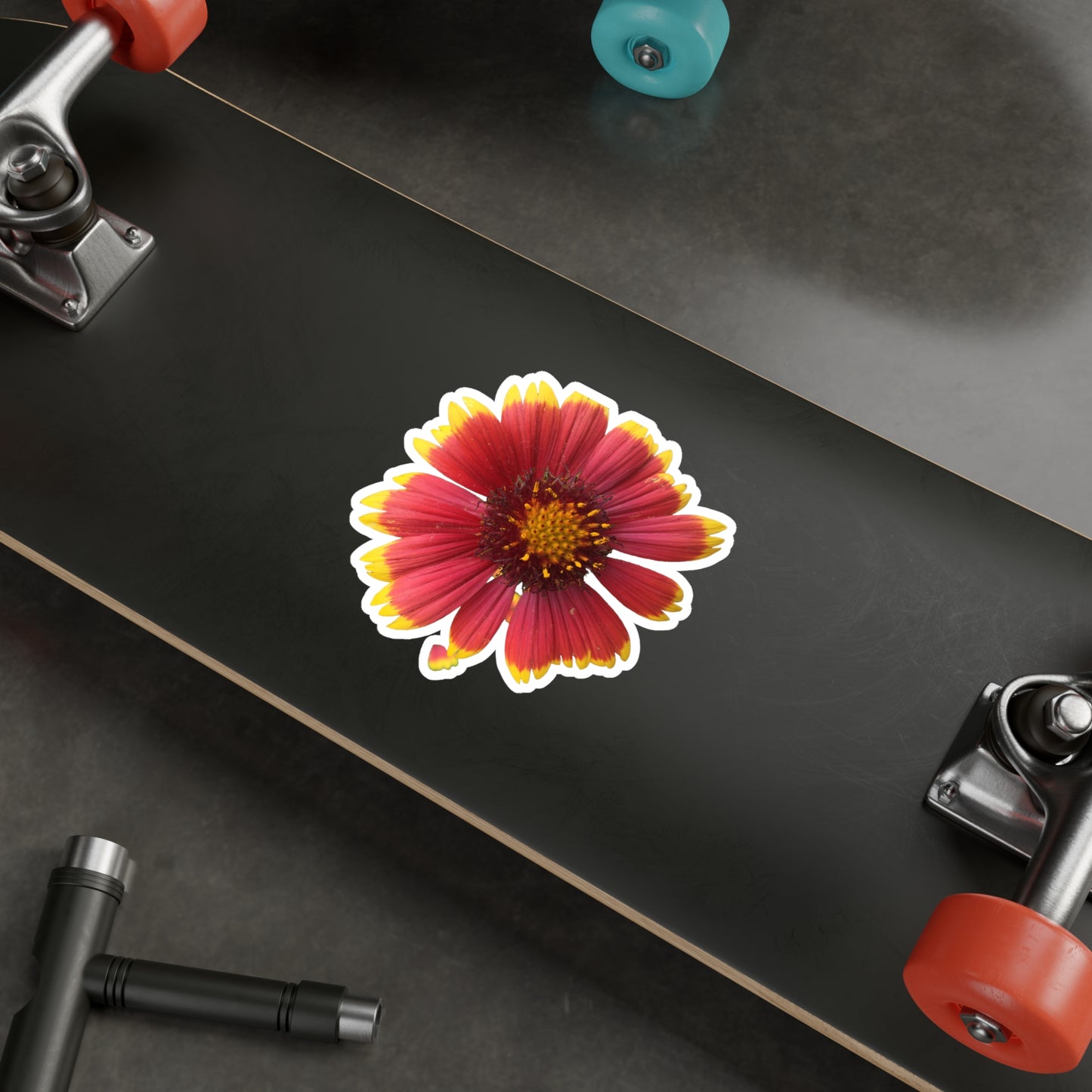 Gaillardia Kiss-Cut Vinyl Decals