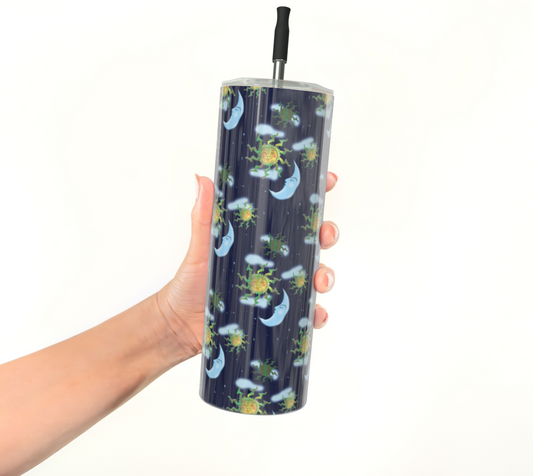 Antique Sun Stainless Steel Tumbler