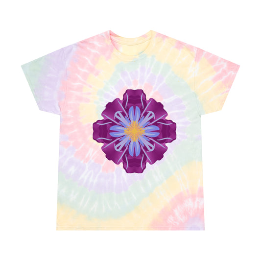Fanciful Flowers 3 Tie-Dye Tee, Spiral