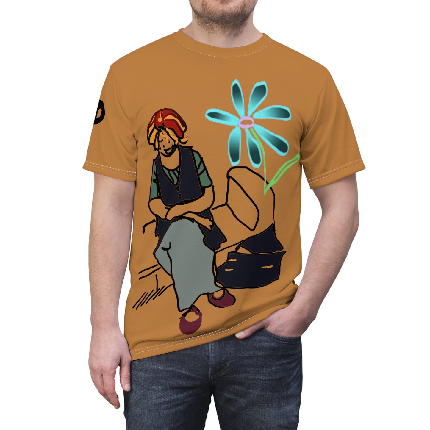 Support POD Unisex Cut & Sew Tee (AOP)