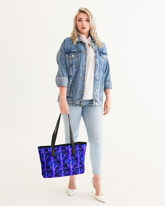 Blue Lightning Stylish Tote