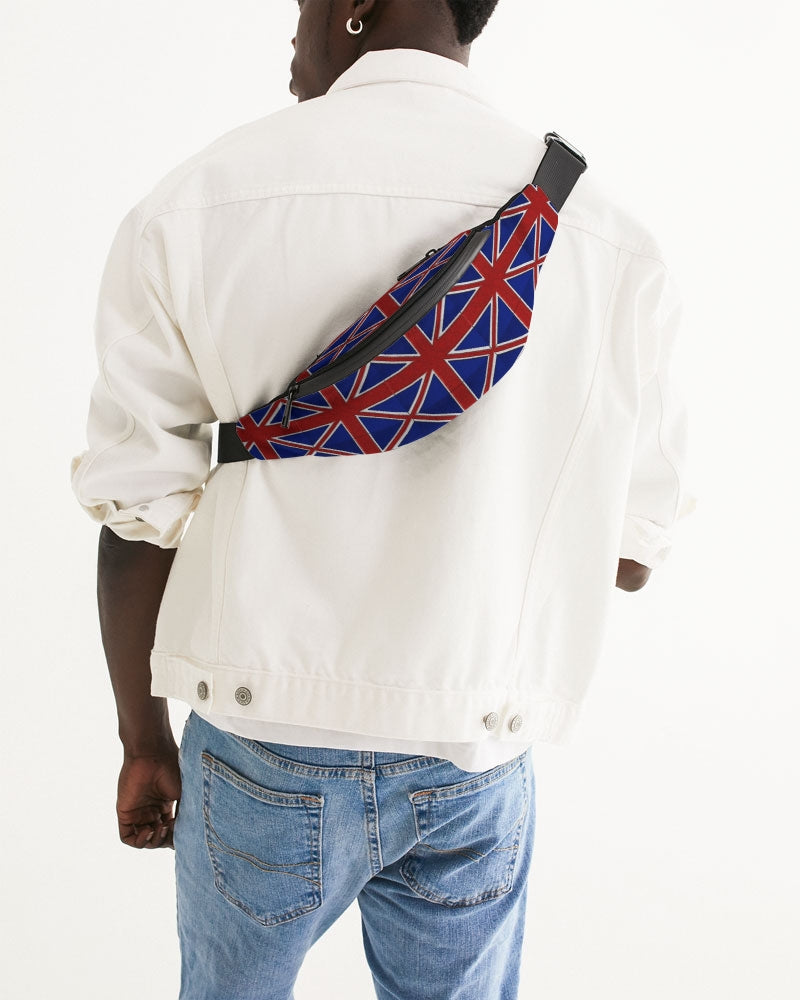 British Flag Pattern Crossbody Sling Bag