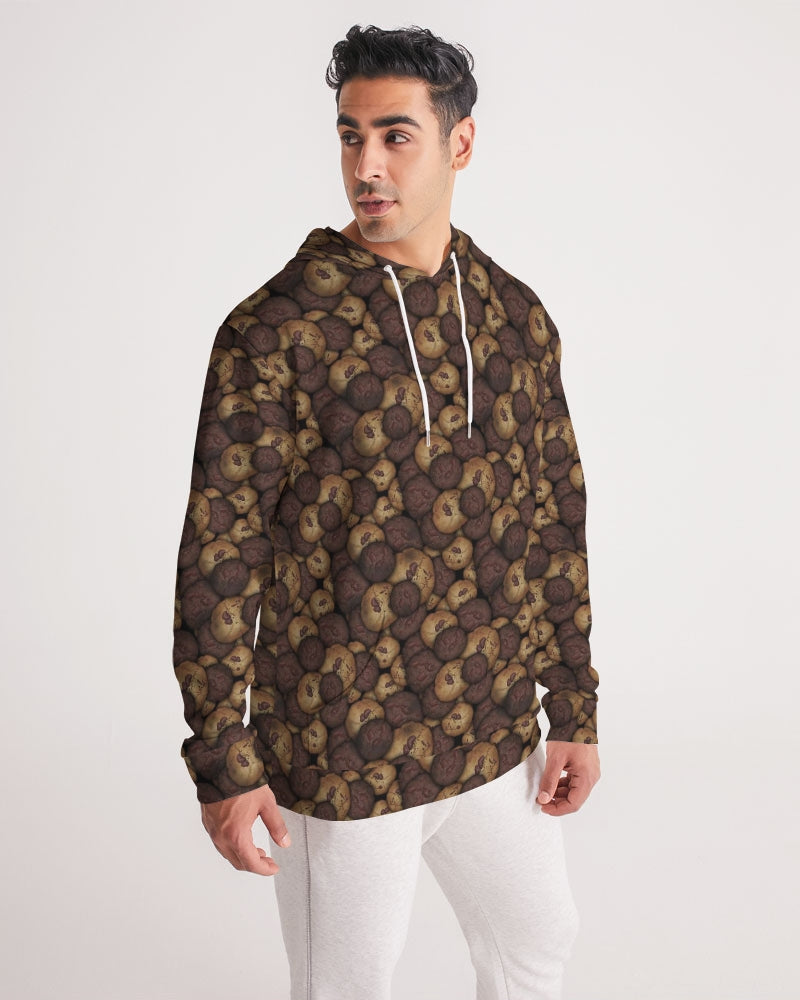 Chocolate Chip Cookies Men's All-Over Print Hoodie