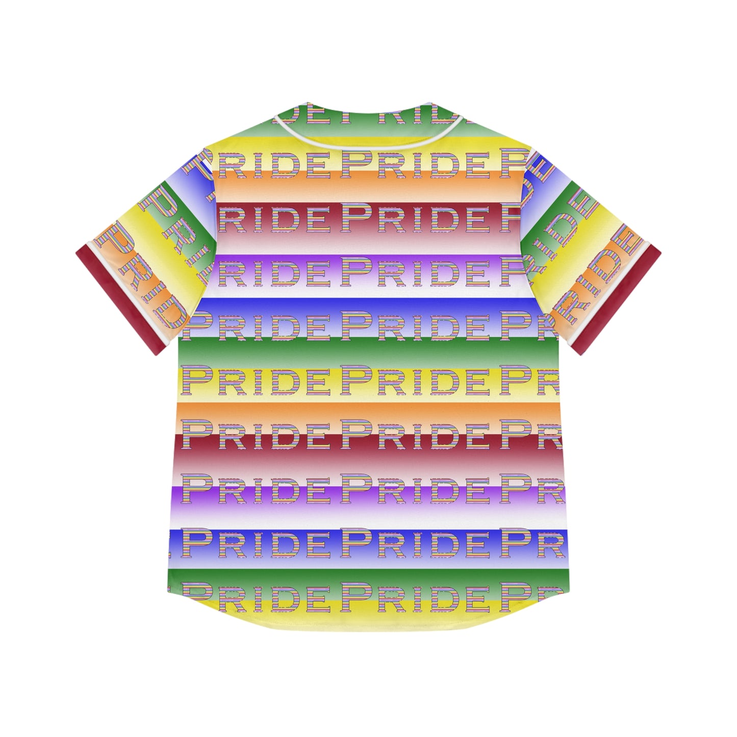 Pride LGBTQ Women's Baseball Jersey (AOP)