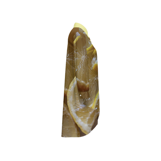 Lemons Women's High-Low Long-Sleeve Hem Shirt-Wrinkle-Free Silky-like Elegance