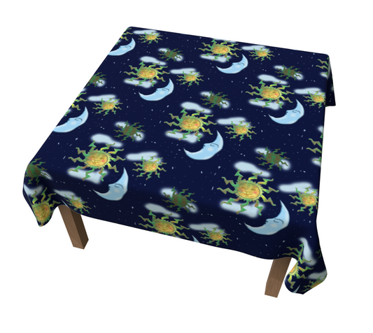 Antique Sun Table Cloth
