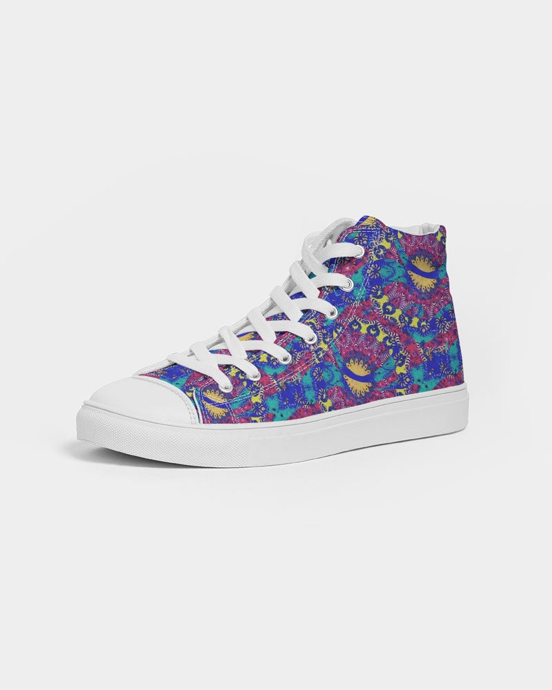 Caribbean Grafitti Women's Hightop Canvas Shoe