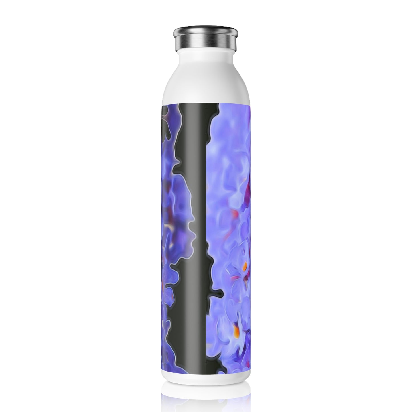 Butterfly Flower Slim Water Bottle | Reusable Hydration, Eco-Friendly Gifts, Summer Accessories, Fitness Gear, Travel Essentials