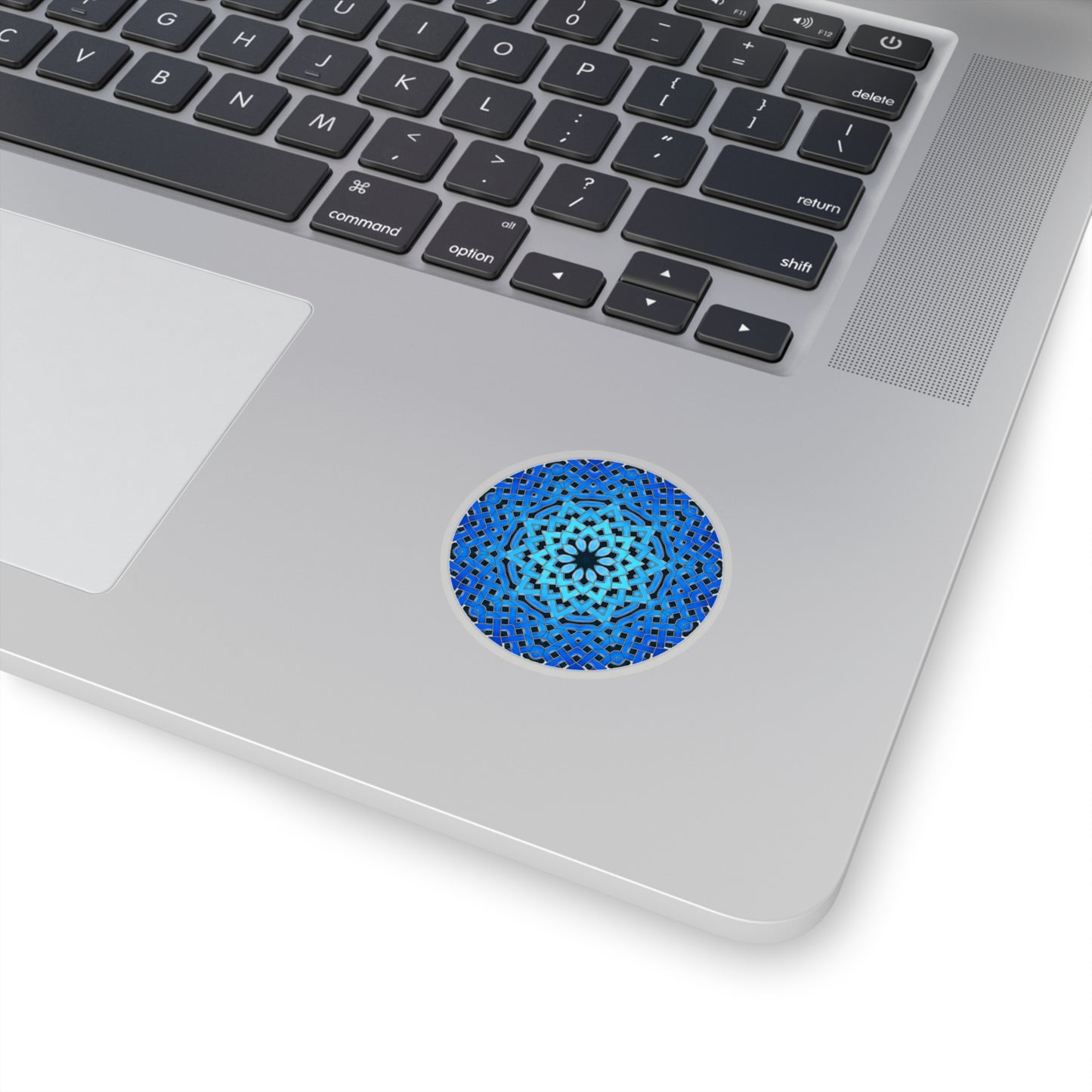 Blue Celtic Star Kiss-Cut Stickers