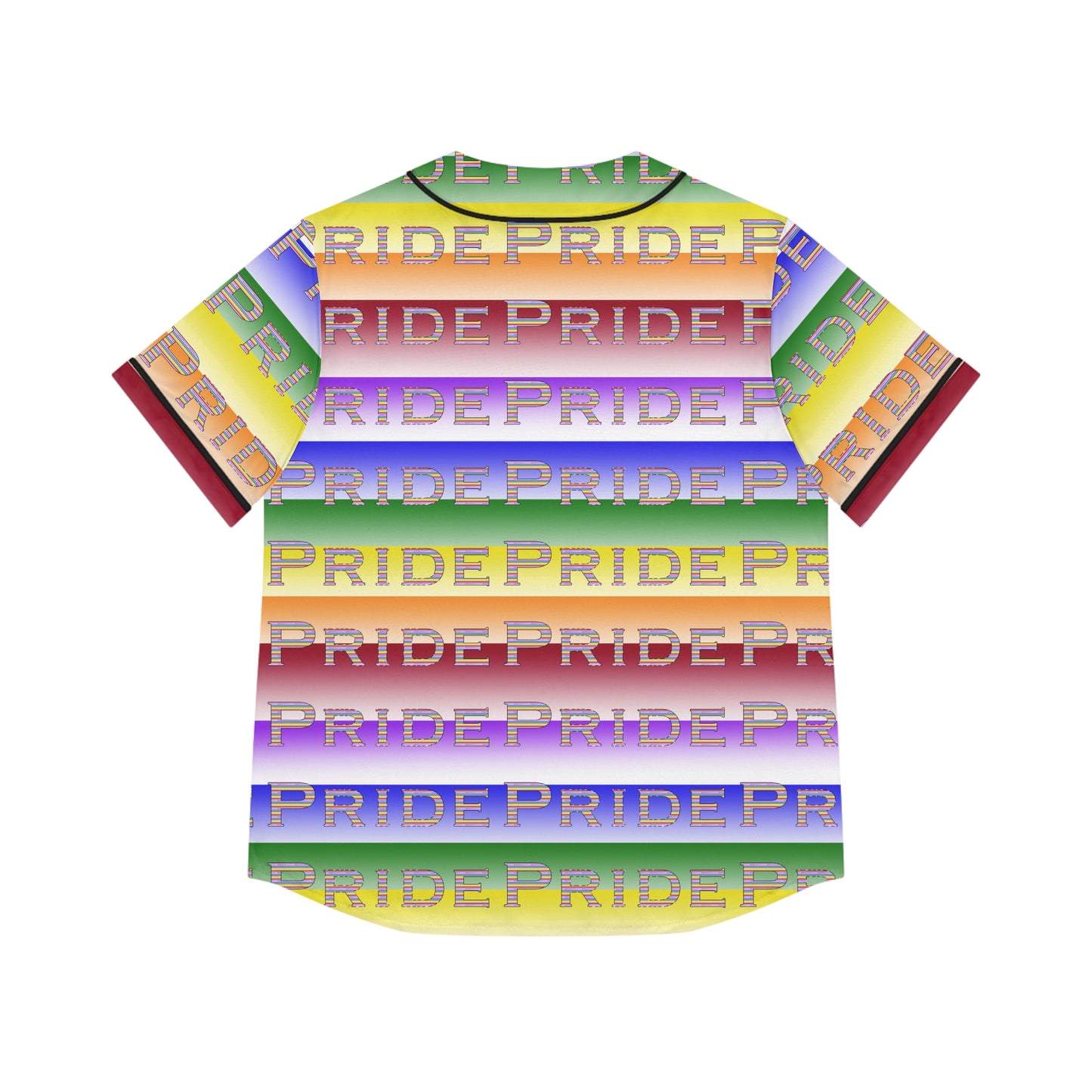 Pride LGBTQ Women's Baseball Jersey (AOP)