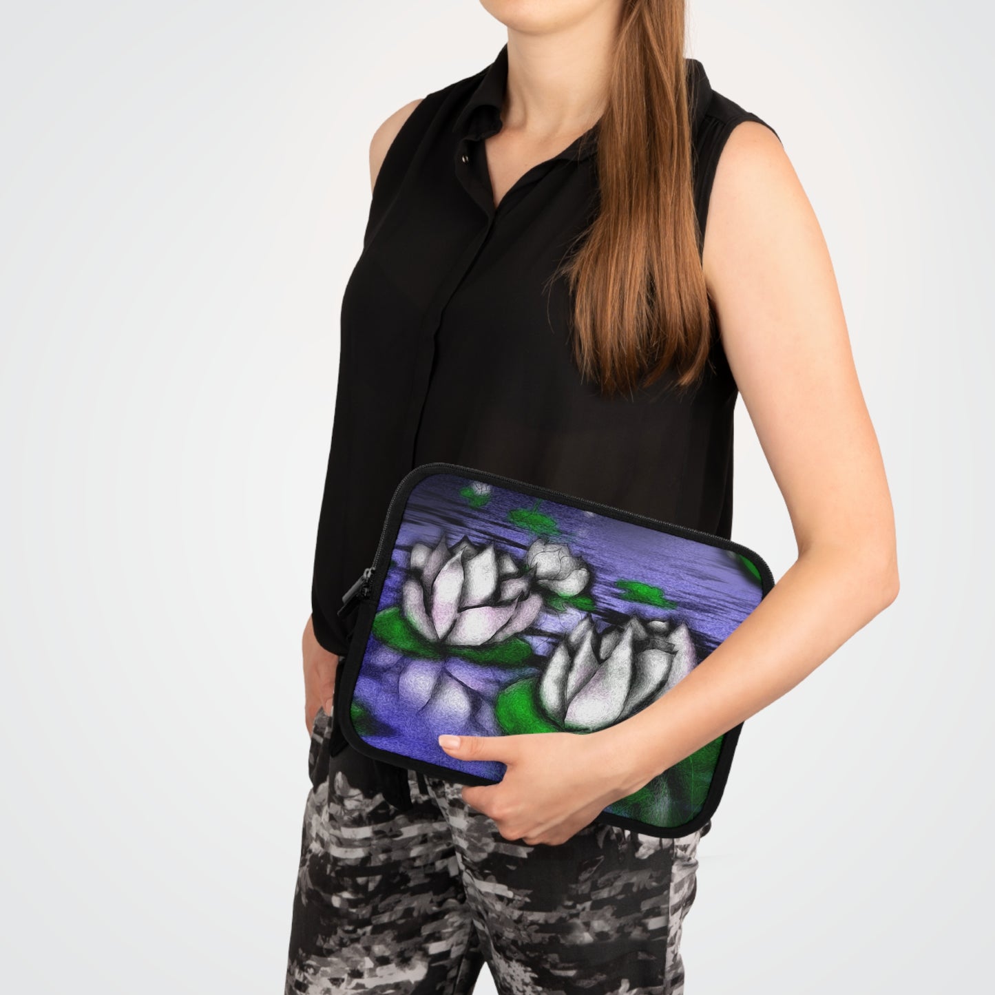 Little Lotus Pond Laptop Sleeve