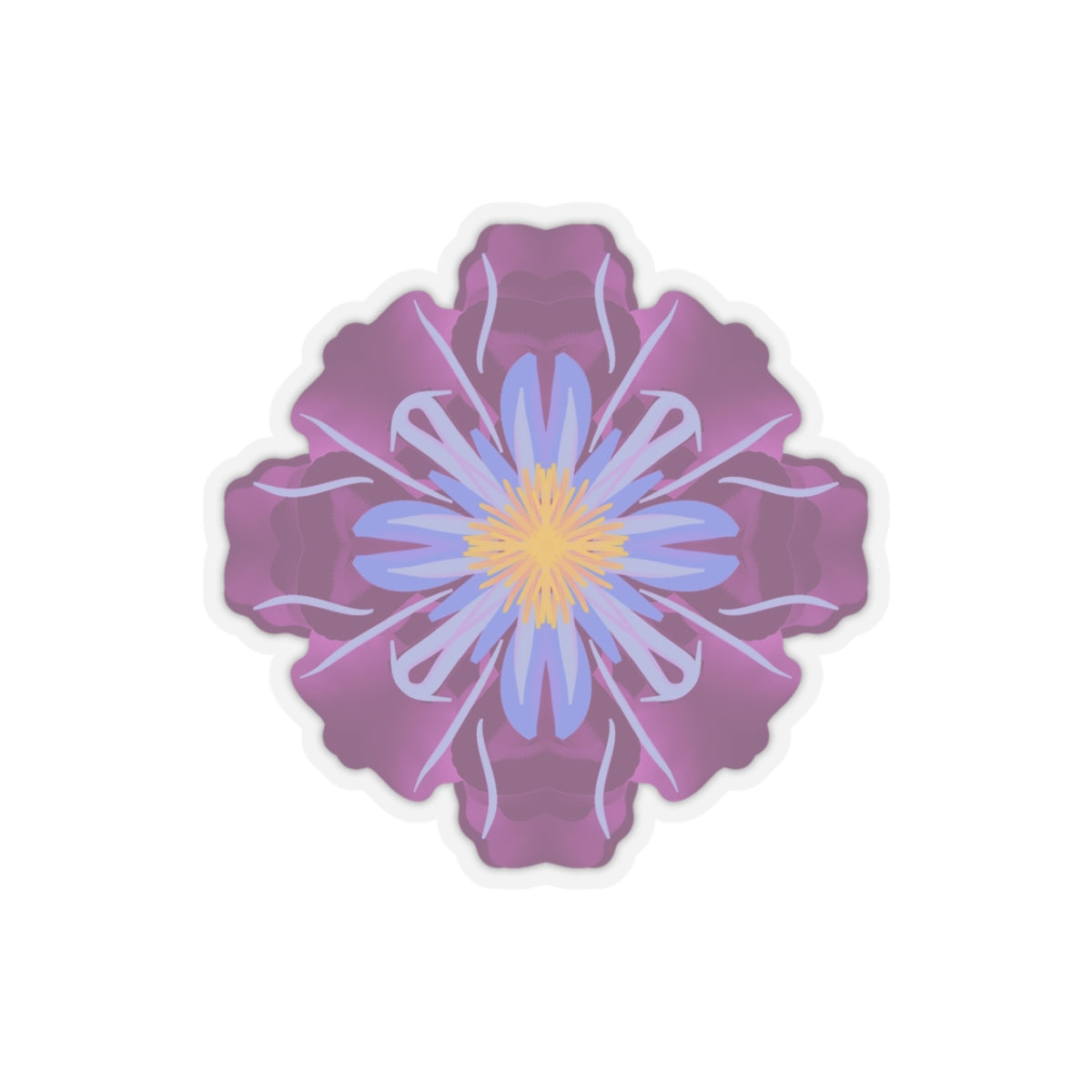 Fanciful Flowers 3 Kiss-Cut Stickers