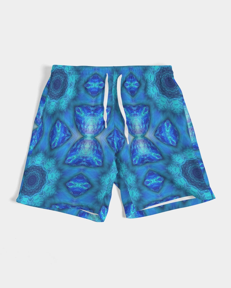 Blue Ocean Kaleidoscope Men's All-Over Print Swim Trunk