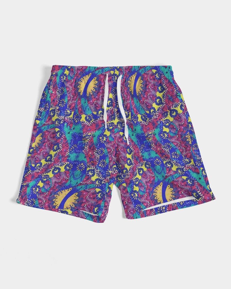 Caribbean Grafitti Men's All-Over Print Swim Trunk