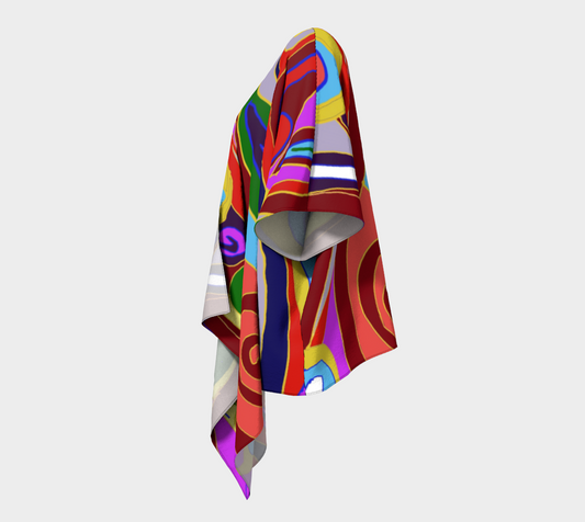 May Afternoon Draped Kimono