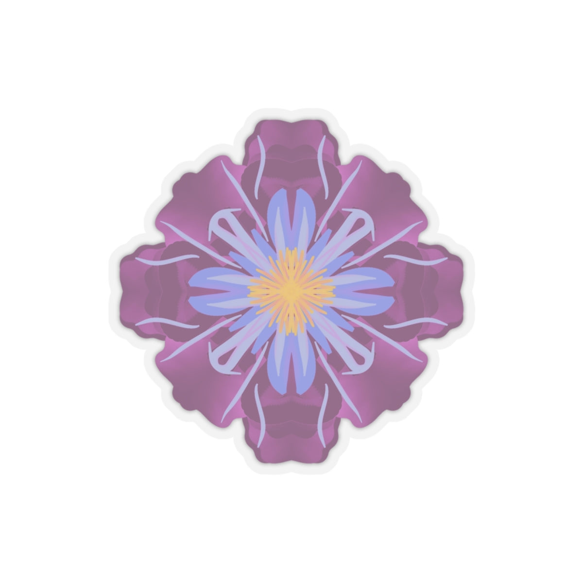 Fanciful Flowers 3 Kiss-Cut Stickers