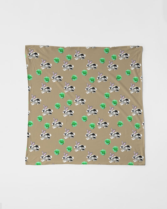 Bunnies Pattern Bandana Set